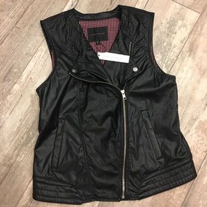 Vegan Leather Vest
