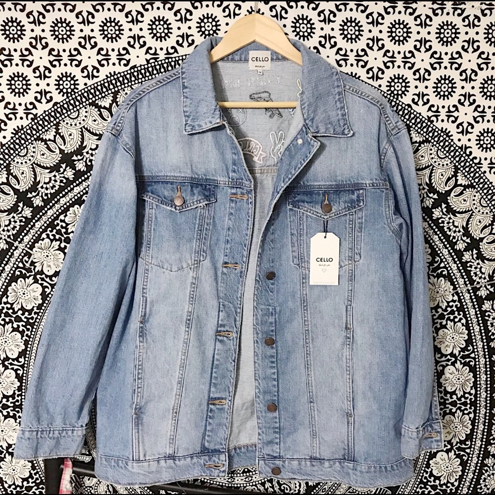 ✨NWT✨ Denim Oversized Jacket