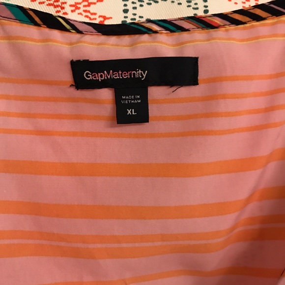 Gap Maternity Striped Tank Top - Size XL - Picture 2 of 3