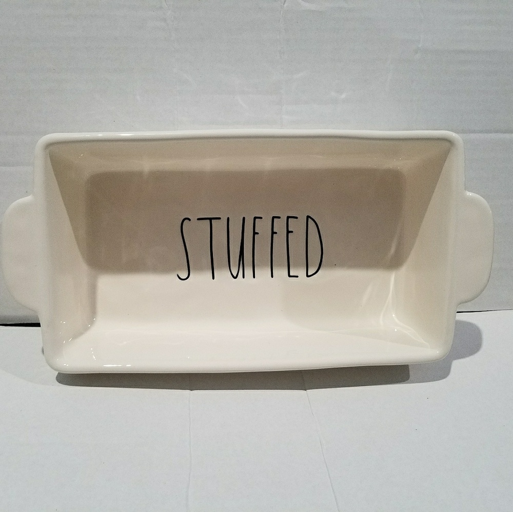 New Rae Dunn "STUFFED" Baking Dish