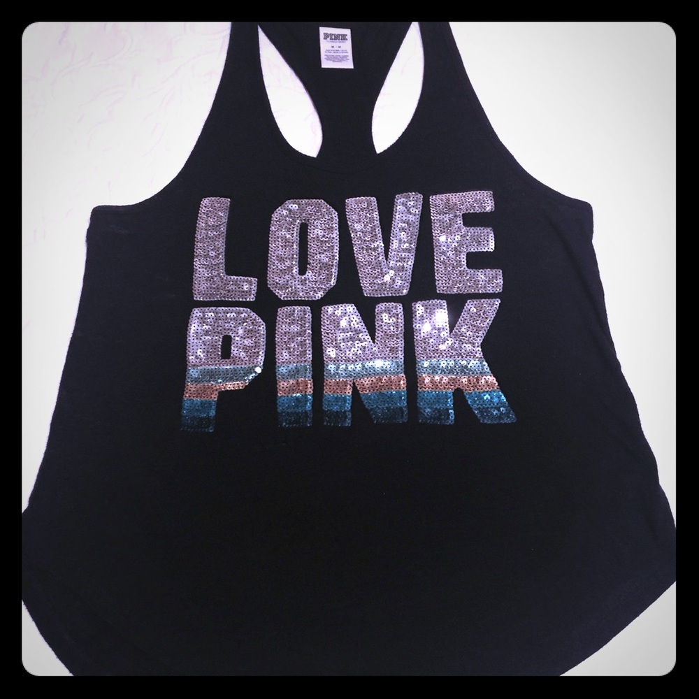 VS PINK Sequin Tank