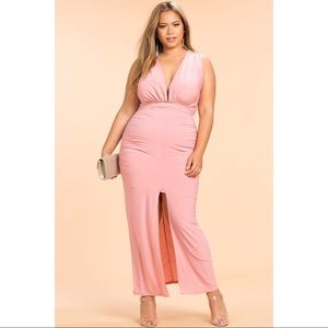 Elegant Mauve Plus size dress 3X Elegant Mauve Plus size dress 3X