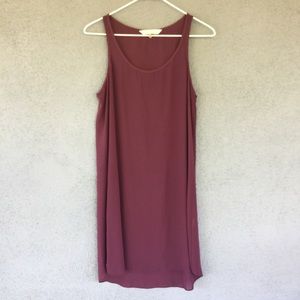 Rebecca Taylor Semi Sheer Slip Tank Sheath Dress Rebecca Taylor Semi Sheer Slip Tank Sheath Dress