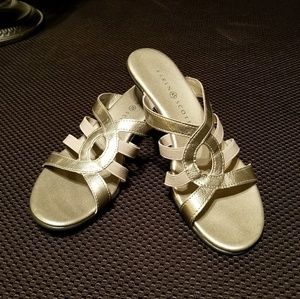 Karen Scott Silver Sandals