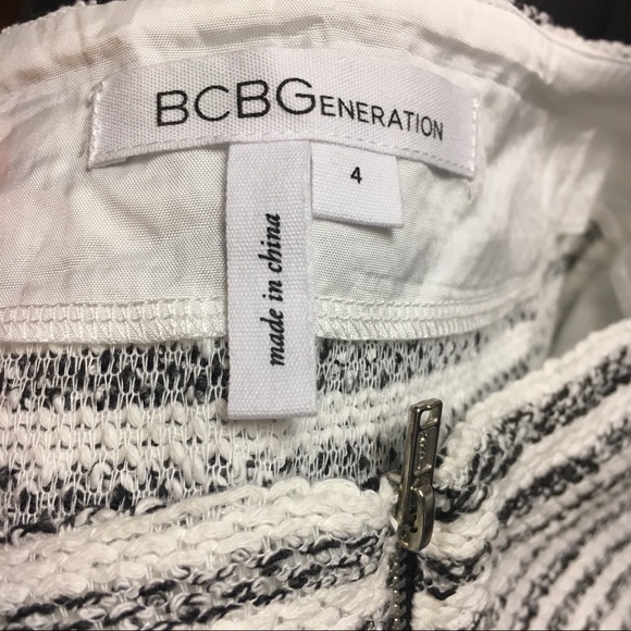 BCBGen Striped Zipper Dress - Picture 4 of 5