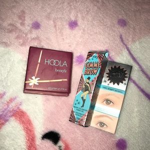 Benefit "hoola" & "gimme brow"