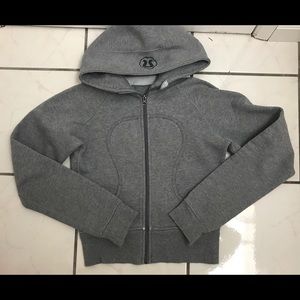 SEE DESCRIPTION Lululemon Grey Scuba Hoodie