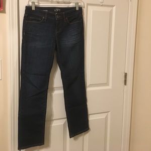 Modern straight leg jeans