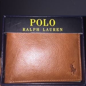 Brand New Polo Ralph Lauren Leather Wallet