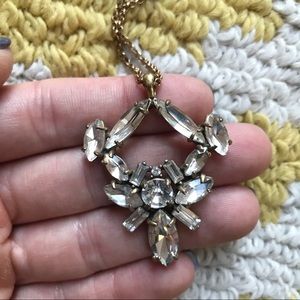 Jeweled J.Crew Long Pendant Necklace Jeweled J.Crew Long Pendant Necklace