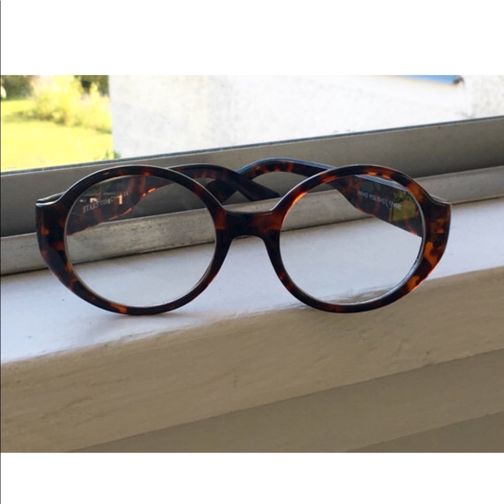 Boss Girl Clear Round Frames