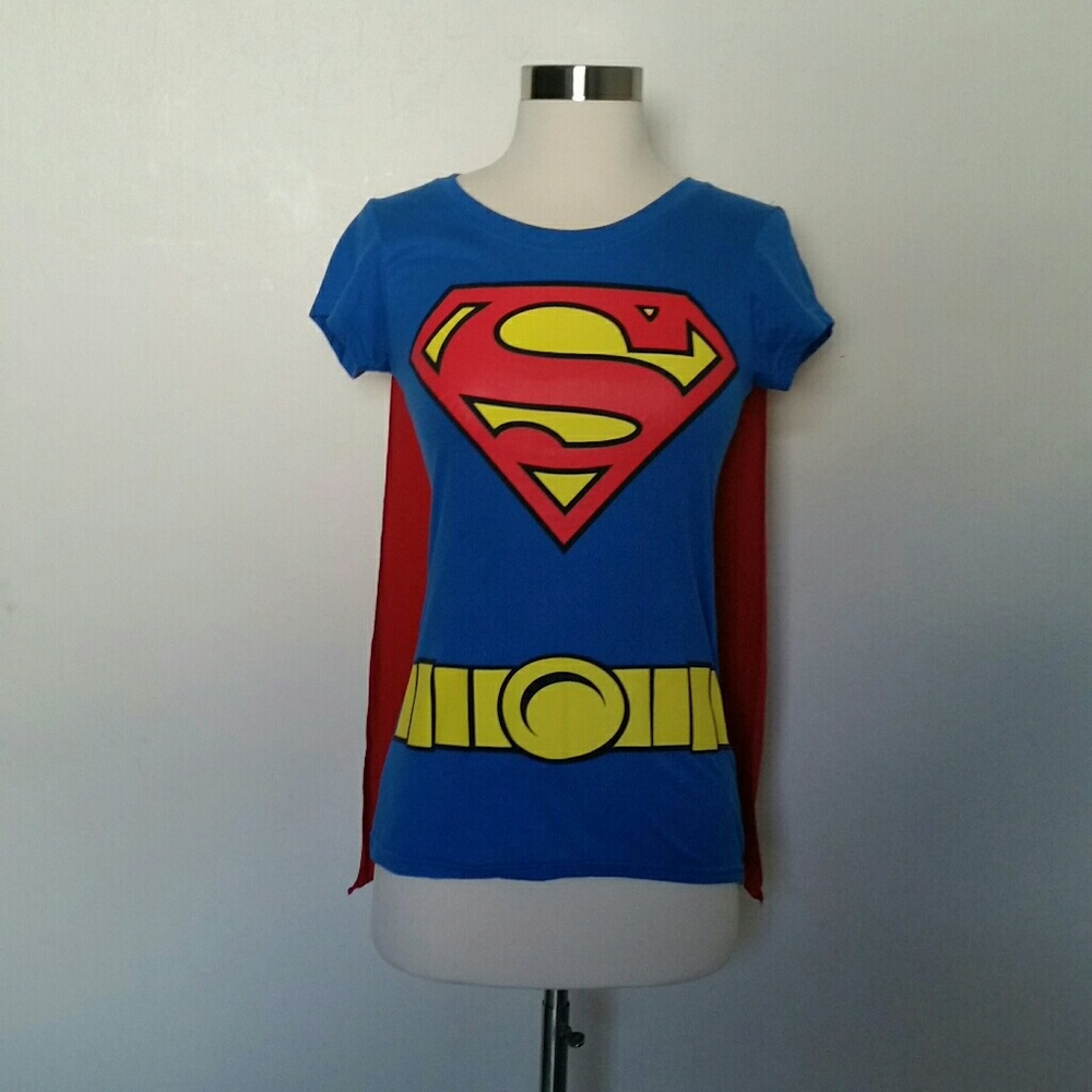 Superman shirt with cape
