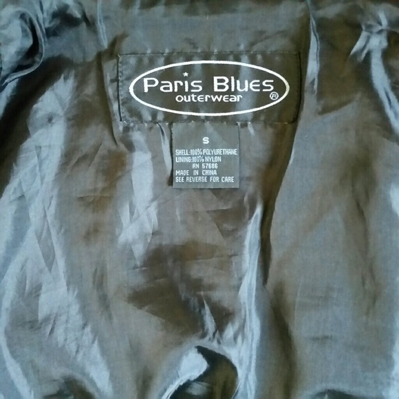 Pleather trench coat - Picture 3 of 3