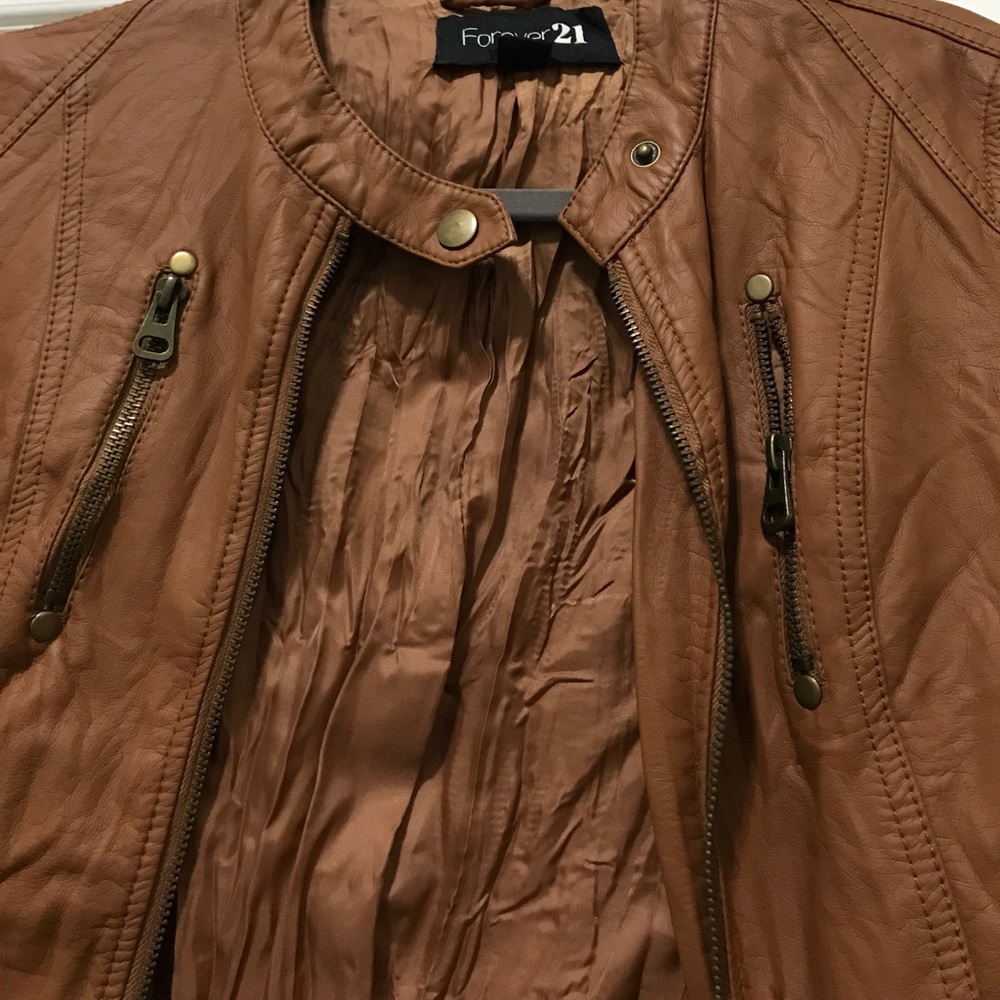 Brand New Forever 21 Moto Leather Jacket