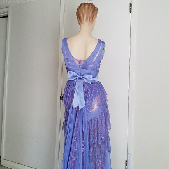 Lara Design Purple Celebrity Prom Dress sz 2 - Picture 3 of 7