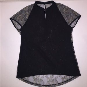 Black & Gold Lace Blouse Black & Gold Lace Blouse