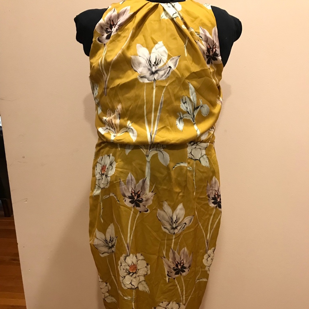 Flower print dress