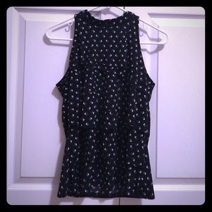 Worthington halter blouse with ruffles Worthington halter blouse with ruffles
