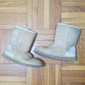 Pre-loved Sand Calf High Uggs Tan - 7 Pre-loved Sand Calf High Uggs Tan - 7