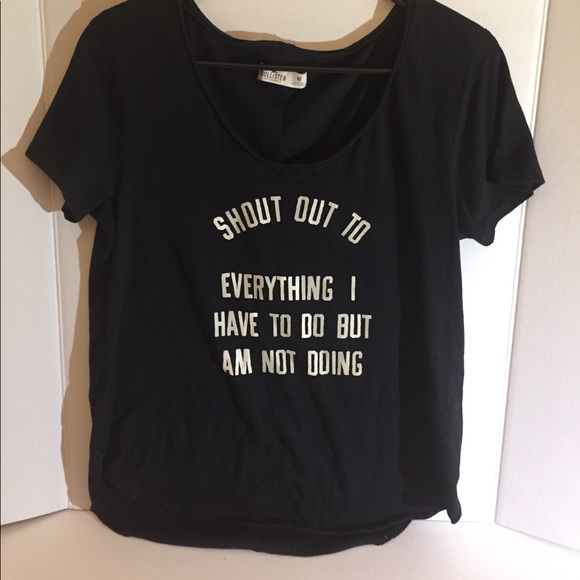 Hollister black t-shirt - Picture 2 of 5