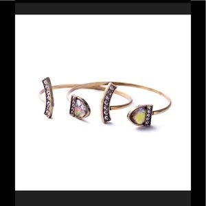 NWT Lunette open cuff bracelet set NWT Lunette open cuff bracelet set