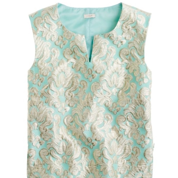 J. Crew Tops - J Crew brocade top