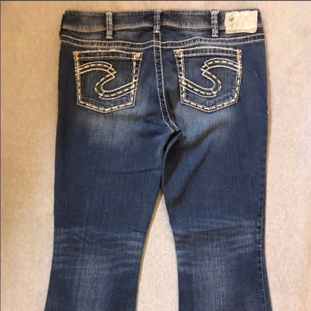 Silver jeans