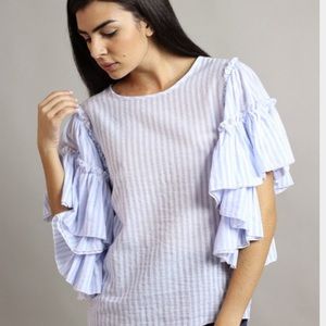 Style Mafia Ruffle Blouse Style Mafia Ruffle Blouse