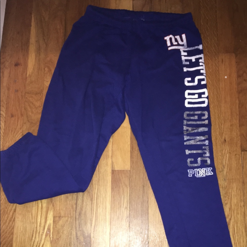 NY Giants sweatpants by Pink