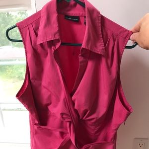 New York and Co Pink Sleeveless Top 16 New York and Co Pink Sleeveless Top 16