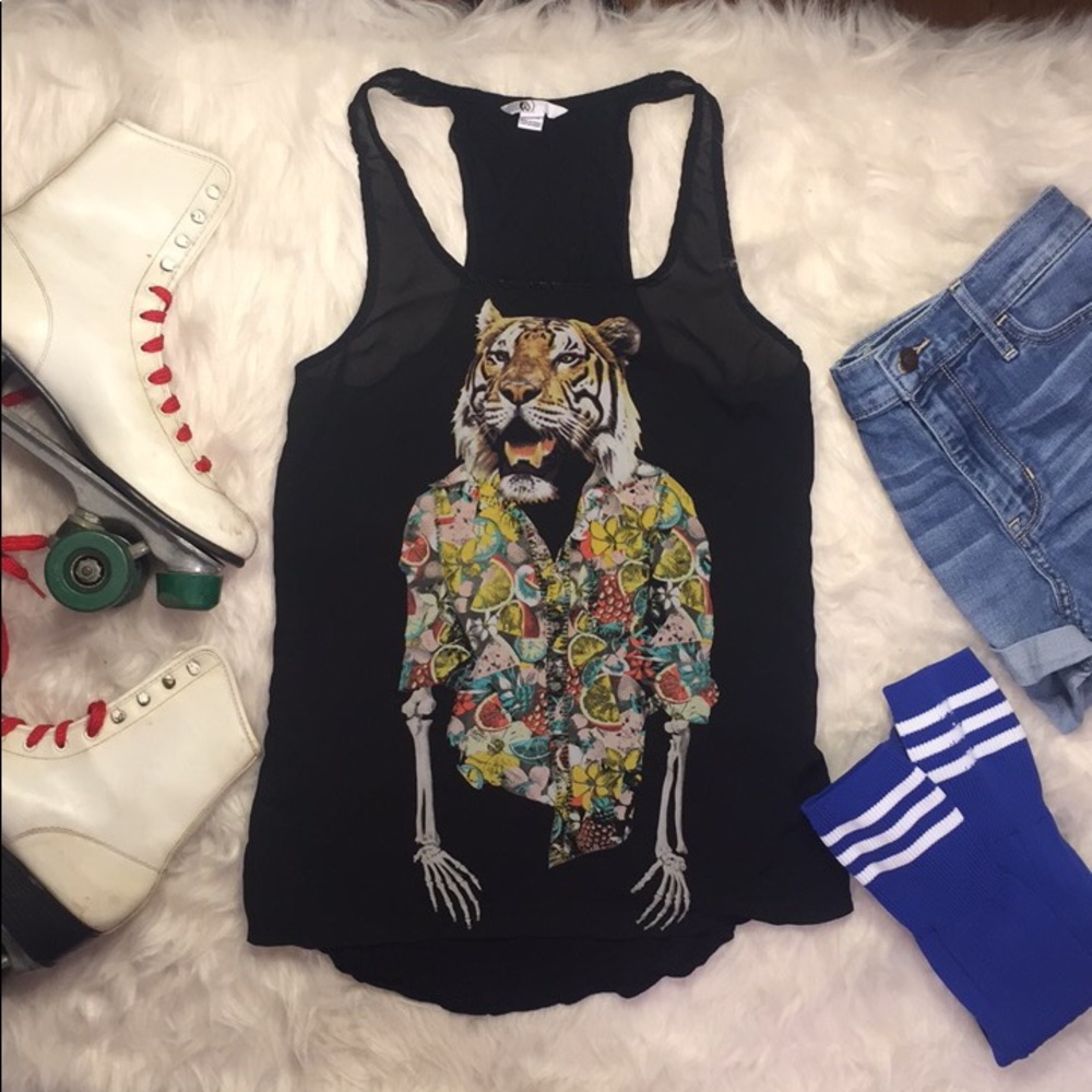 Volcom Party Tiger Tank Top