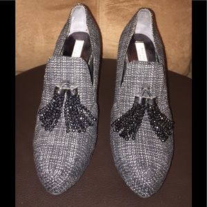 BRAND NEW Simply Vera Vera Wang Tweed Tassel Heels