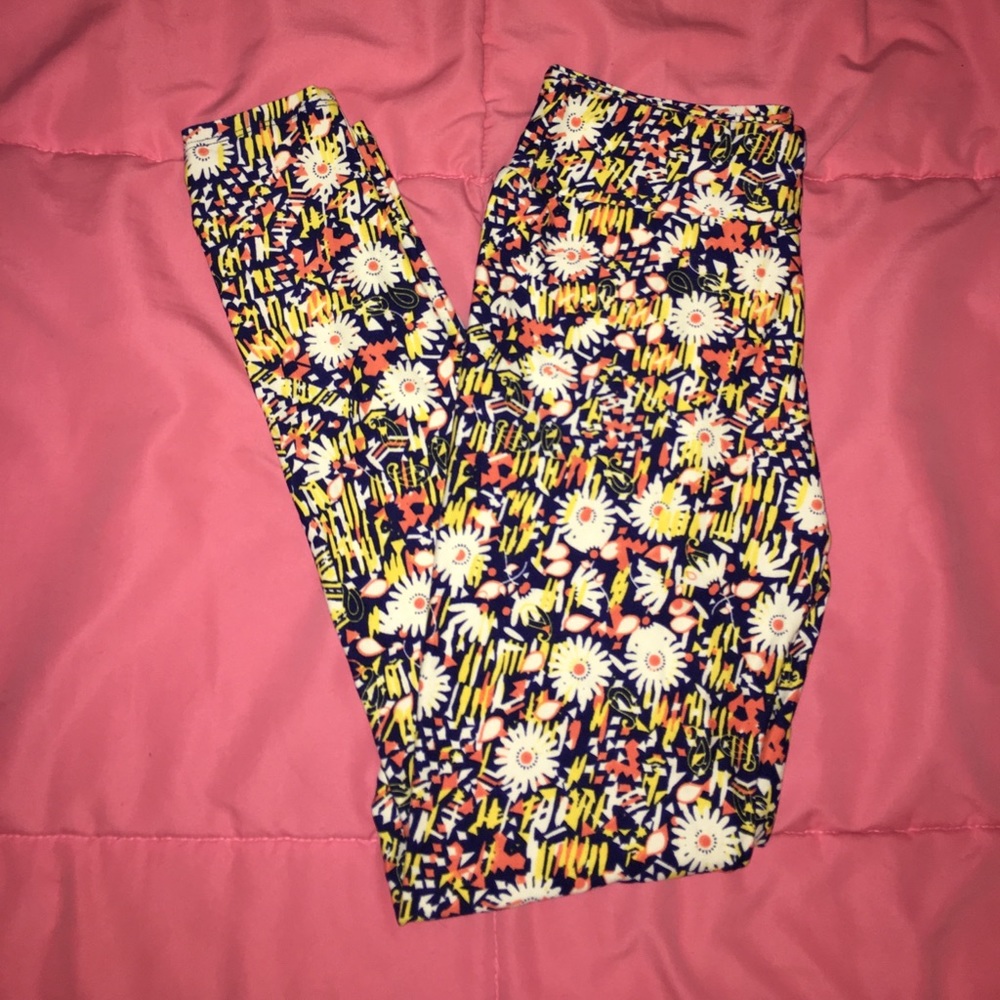 Floral Print LuLaRoe Leggings