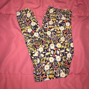 Floral Print LuLaRoe Leggings