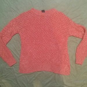 Size S Coral Knitted Gap Sweater