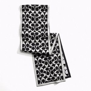 Coach Signature Knit Muffler Coach Signature Knit Muffler
