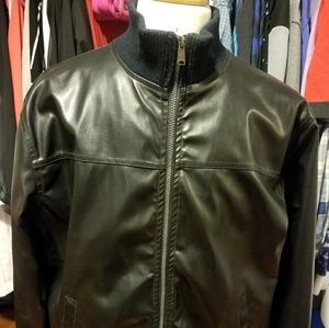 US POLO ASSN LEATHER JACKET