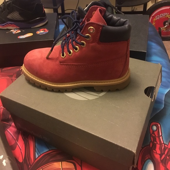 Jordan's size 11c Timberland boots size 11c - Picture 7 of 7