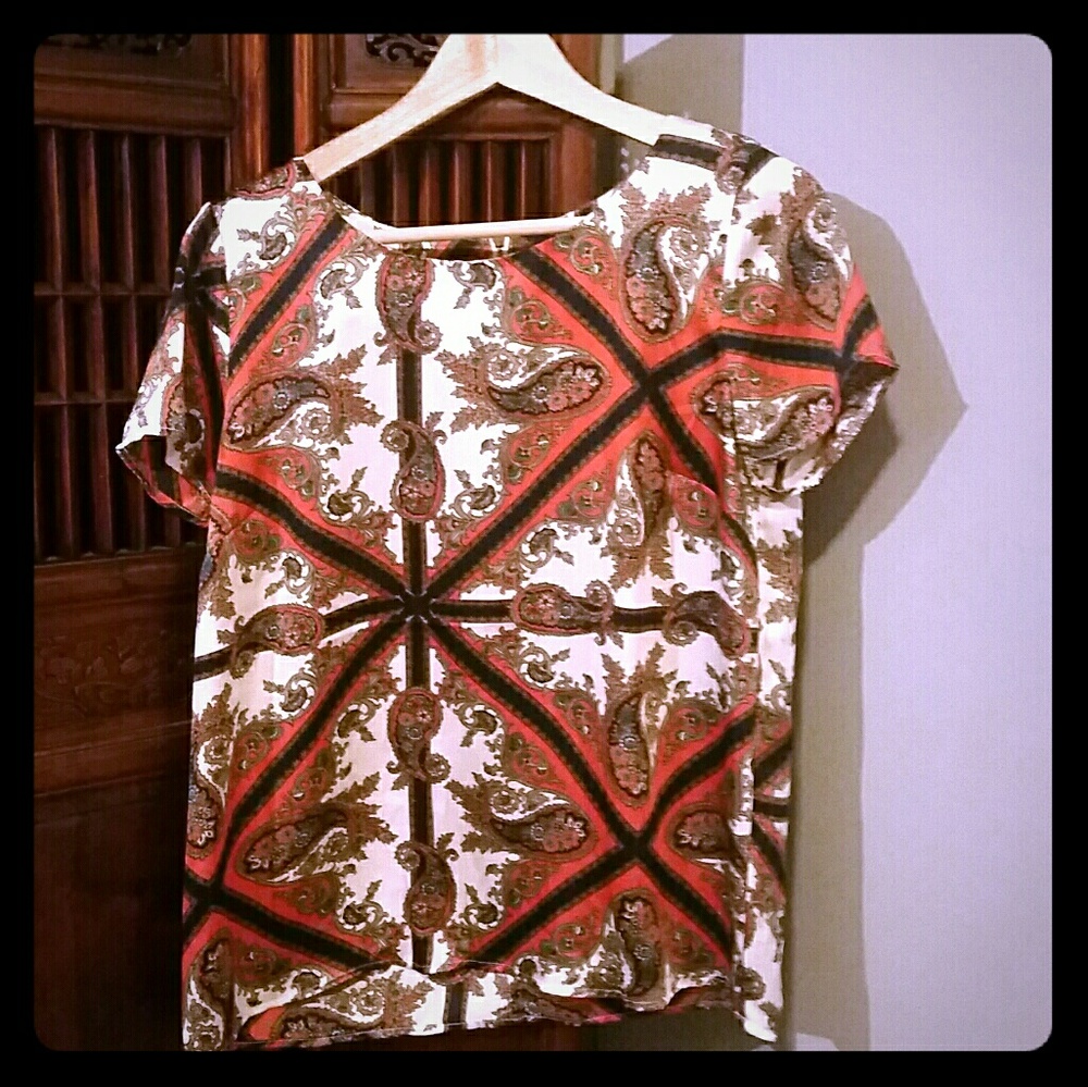 Printed top by Sunday in Brooklyn
