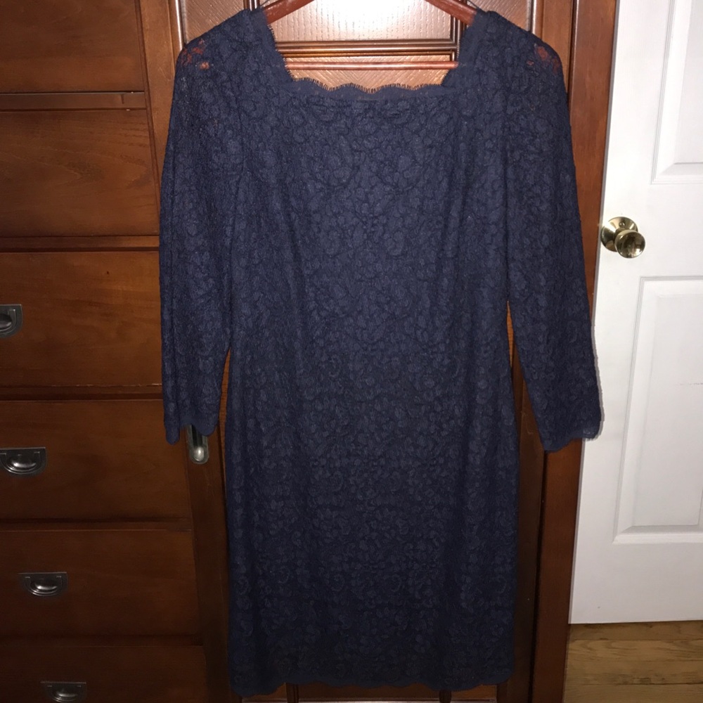 Adrianna Papell Cocktail Dress - Navy