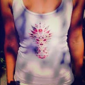 Lululemon pineapple racerback tank! Rare!!πΊπ· Lululemon pineapple racerback tank! Rare!!πΊπ·