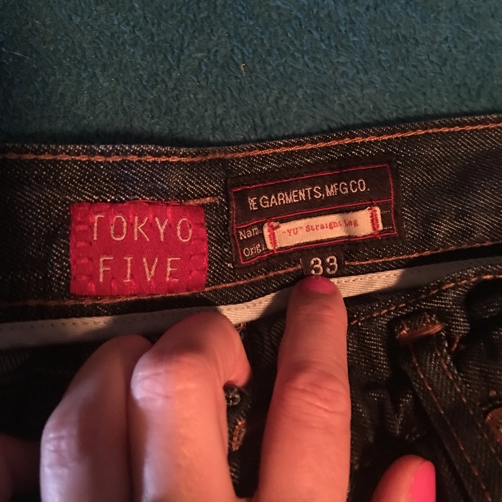 Tokyo 5 Men's distressed jeans, 33 x 32, BNWOT