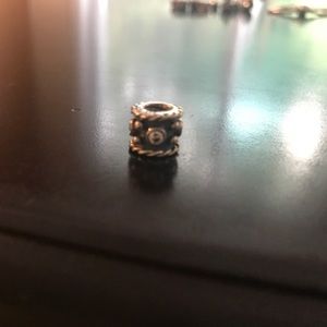 Pandora charm with CZ
