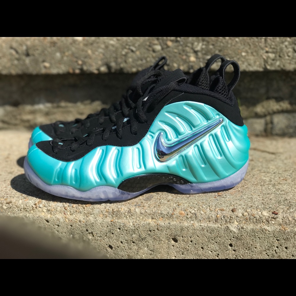 Nike Foamposite Island Green