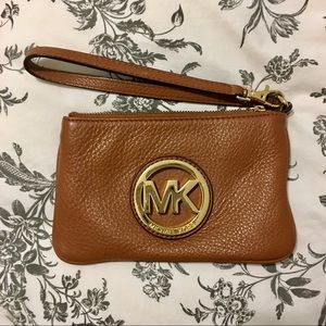 Michael Kors Brown Wristlet Michael Kors Brown Wristlet