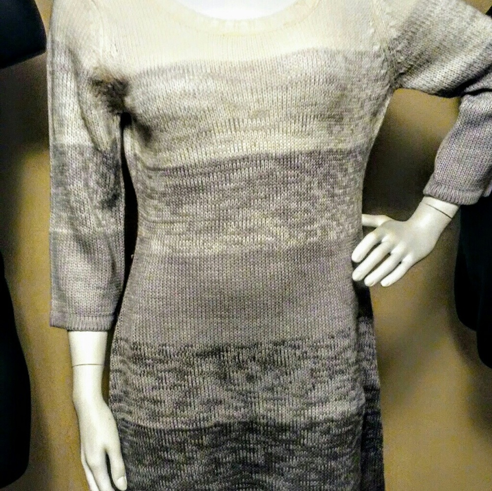 "Pink Rose" Sweater dress