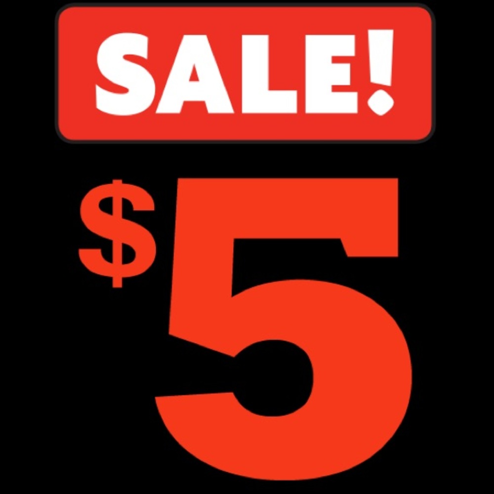 Lots of items $5!!! Bundle and Save!!