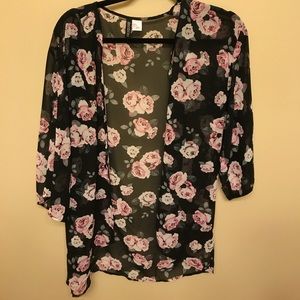 Sheer H&M cardigan