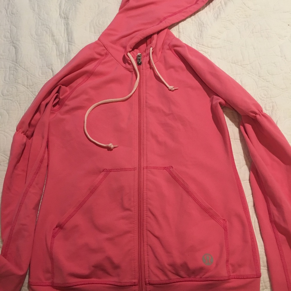 Lululemon gather pink jacket