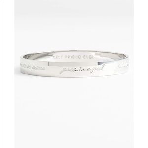 Kate Spade Friendship Bracelet "idiom" bangle